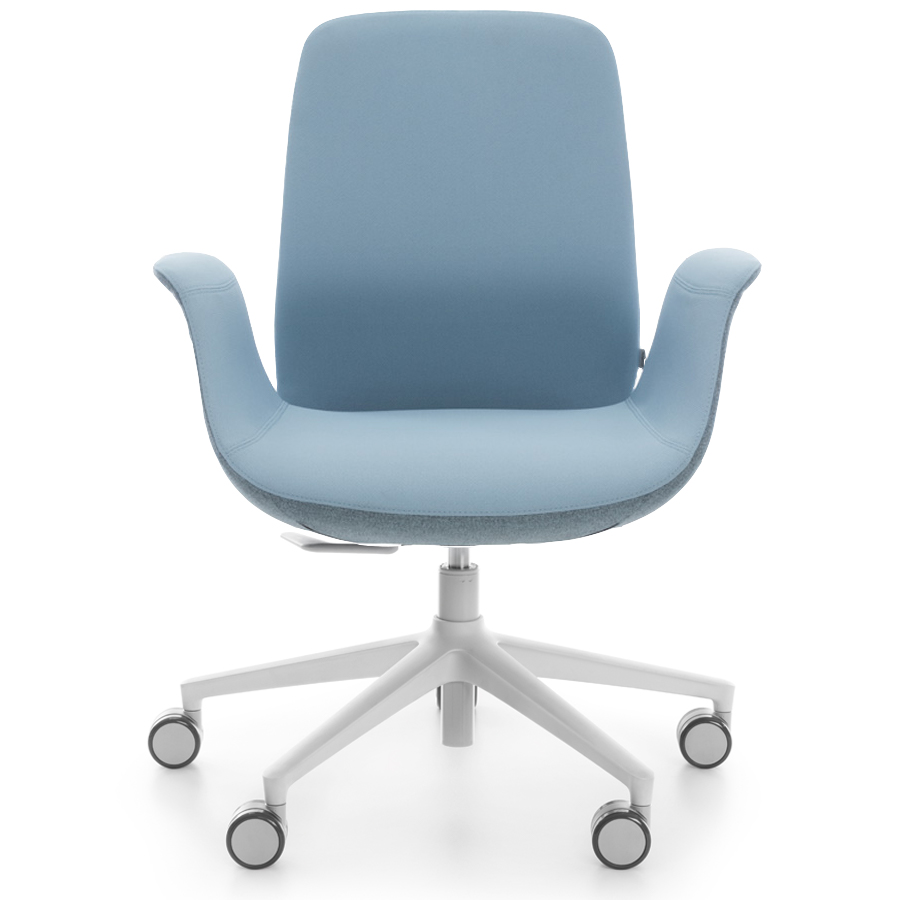 Profim ElliePro 20ST Bezug blau - Fußkreuz weiß