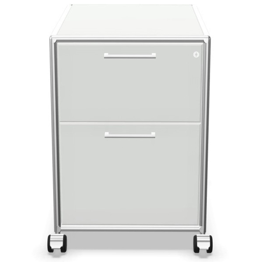 Bosse Modul Space Container 3-6 weiß - Gestell chrom - Frontansicht