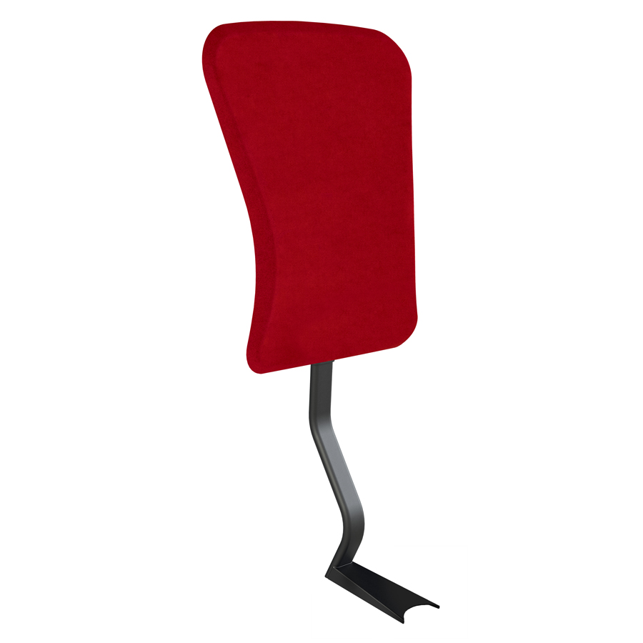 Aeris Swopper Rückenlehne Mikrofaser rot - Lehnengestell schwarz