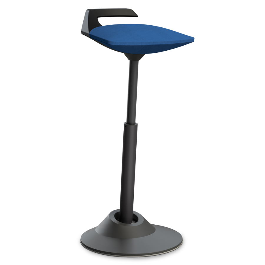 Aeris Muvman Mikrofaser blau High-Feder - Gestell schwarz