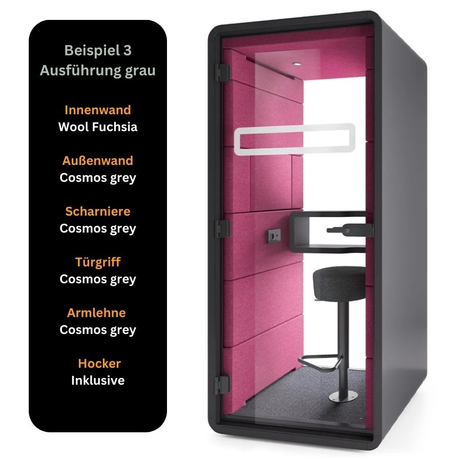 Hushphone Telefonbox Telefoncube Akustikbox Telefonzelle Beispiel 3