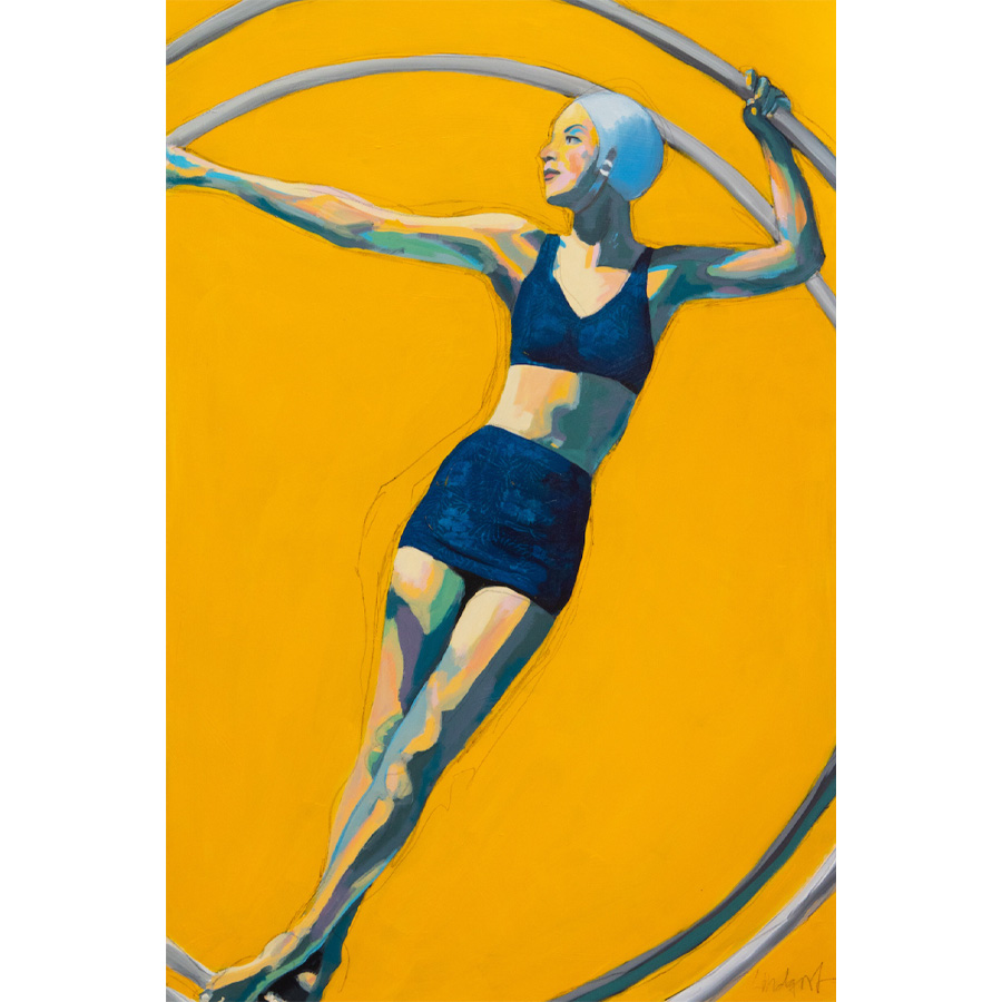 Leinwanddruck Circus Circles | Hélène Lindqvist