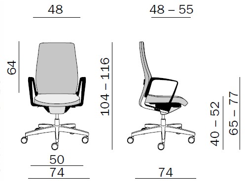 Zuco-Selvio-E-0154-gepolstert-Abmessungen