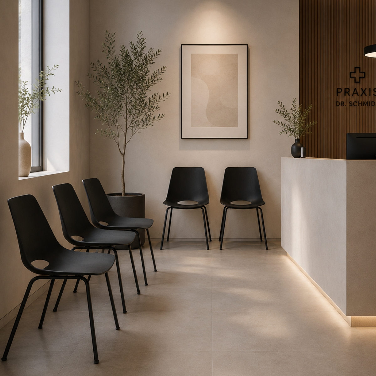 THONET S 661 Stahlrohrstuhl | Edelholz Eiche schwarz | Gestell schwarz