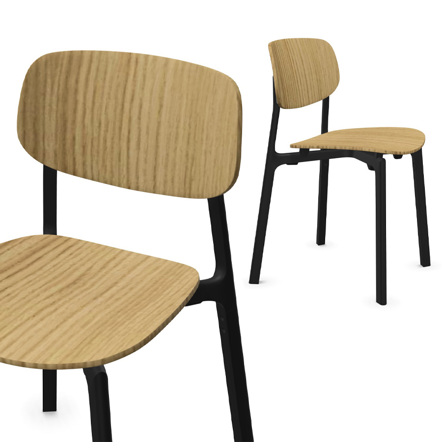 Kristalia COLANDER Stuhl europäische Eiche 3