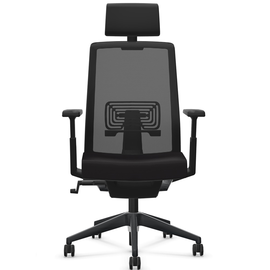 HAWORTH Very (Comfort 62) - Netzrücken mit Kopfstütze