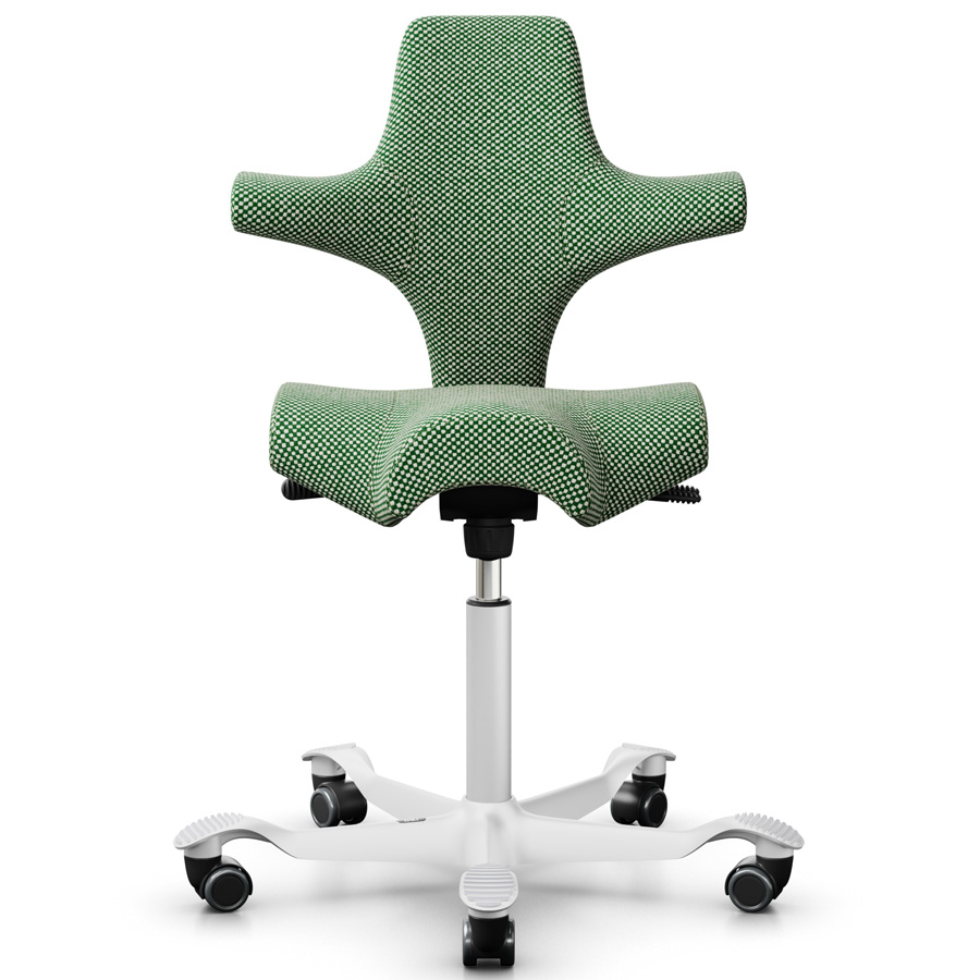 HAG Capisco 8106 mit Designstoff Sisu green and white