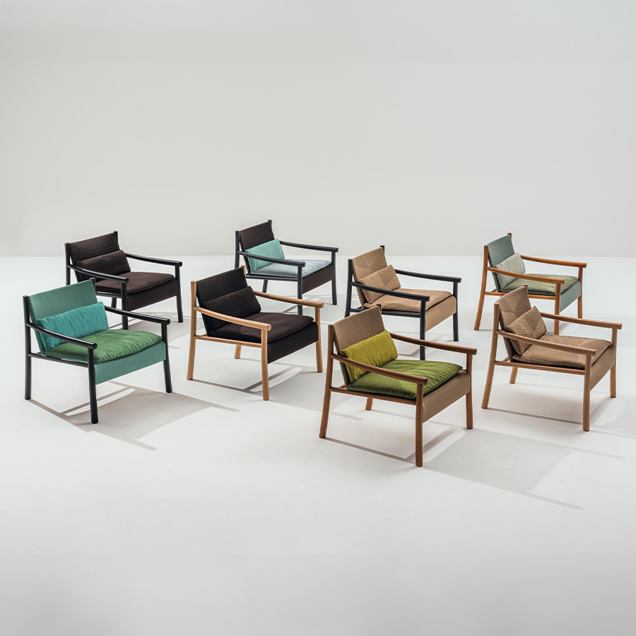 Arper Kata Lounge Sessel Produktfamilie