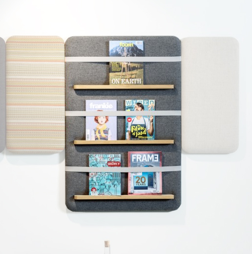 Cascando Pillow Wall 80x120 Broschürenhalter