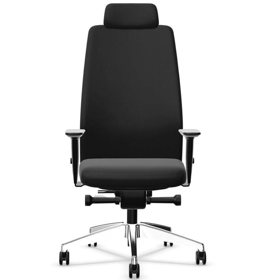 Interstuhl AIMis1 AM11B Sitzpolster Nappa Leder von vorne