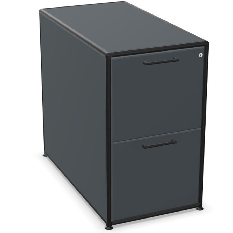 Bosse Modul Space Standcontainer in Anthrazit Rahmen schwarz