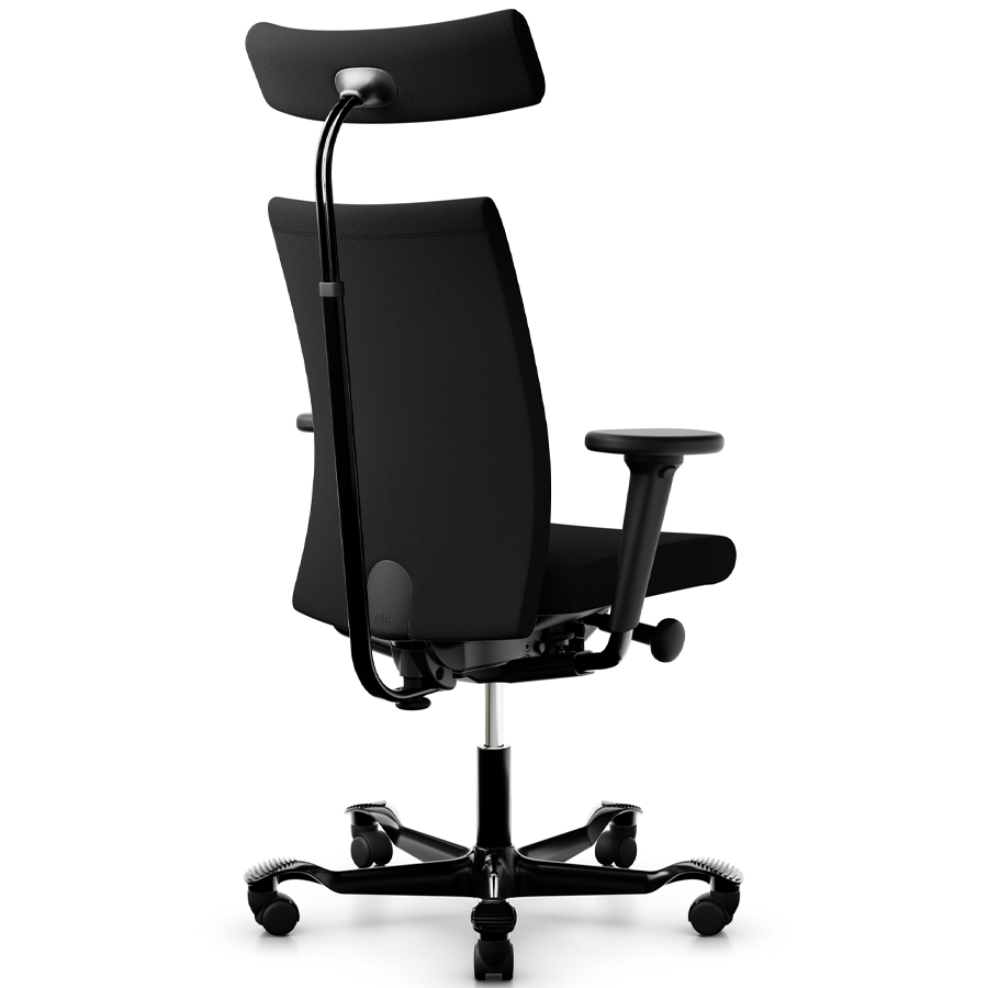 HAG Creed 6006 mit hoher Rückenlehne, 3D-Armlehnen und Kopfstütze - Bezug Xtreme schwarz