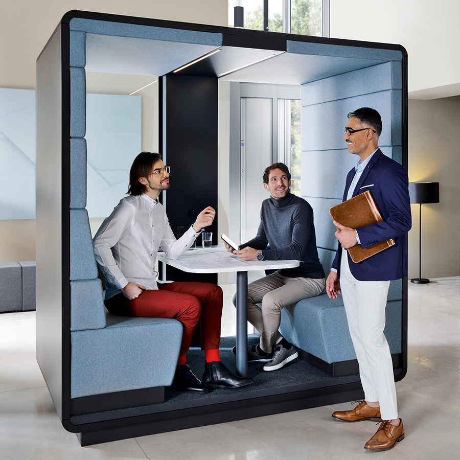 Hushoffice Hushmeet.Open in Wool Cloud