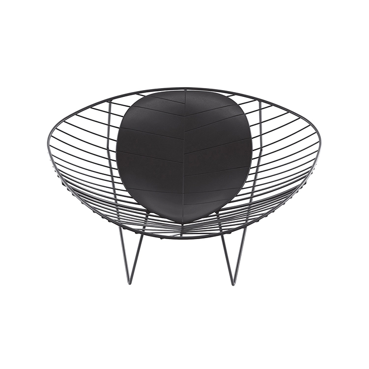 Arper LEAF Sitzkissen 1807 in Farbe mokka