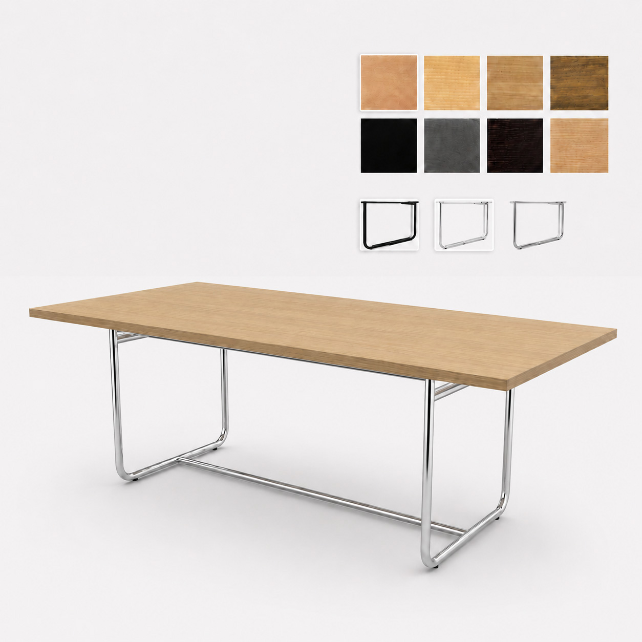 THONET Allrounder-Tisch S 1070 | 200x100 cm