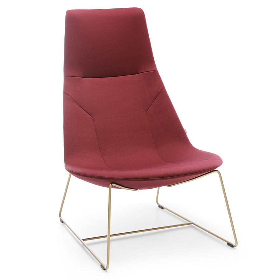 Profim Chic Lounge Sessel mit hoher Rückenlehne