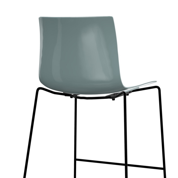 Arper Catifa 46 0471 Barhocker petrol schwarz