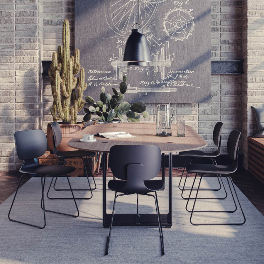 Klöber CoMeet com55 - mit Kufengestell - Beispielbild