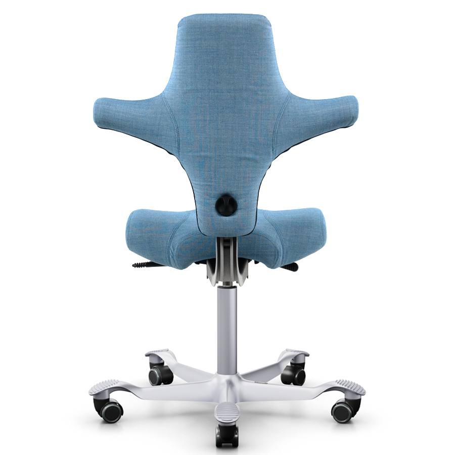 HAG Capisco 8106 Stoff Remix 0816 blau - Gestell silber