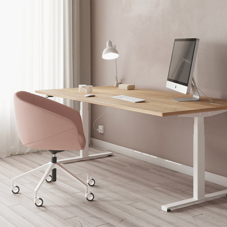 Bejot Oxco OX 5R Konferenzsessel Stoff Sawana SN61, Gestell weiß, Universalrollen durchsichtig weiß