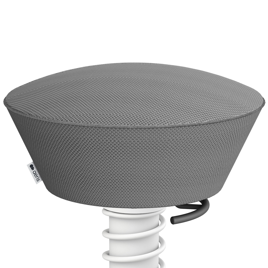 Aeris Swopper Air Mesh-Gewebe Runner grau mit Gleiter - Nahaufnahme