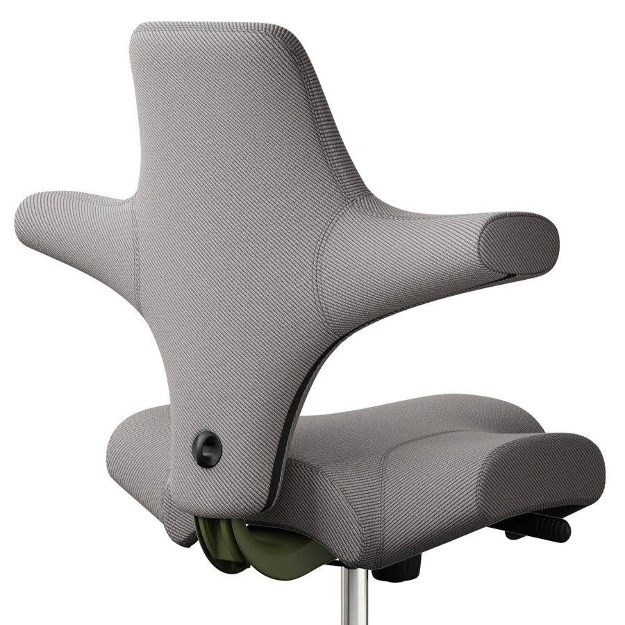 HAG Capisco 8106 Stoff Oceanic warmes grau OCI008