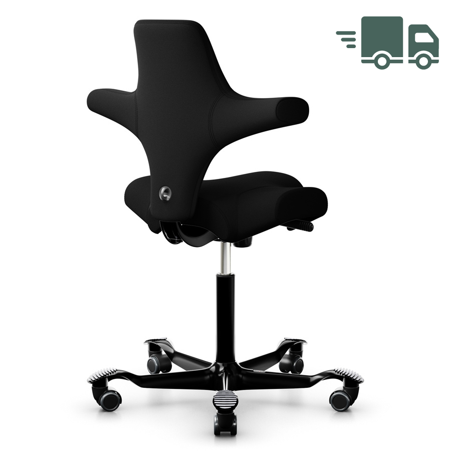 HAG CAPISCO 8106 Sattelstuhl mit niedriger 150er Gasfeder - Rückansicht