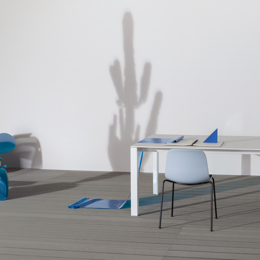 lapalma Apta Outdoor Tisch weiß