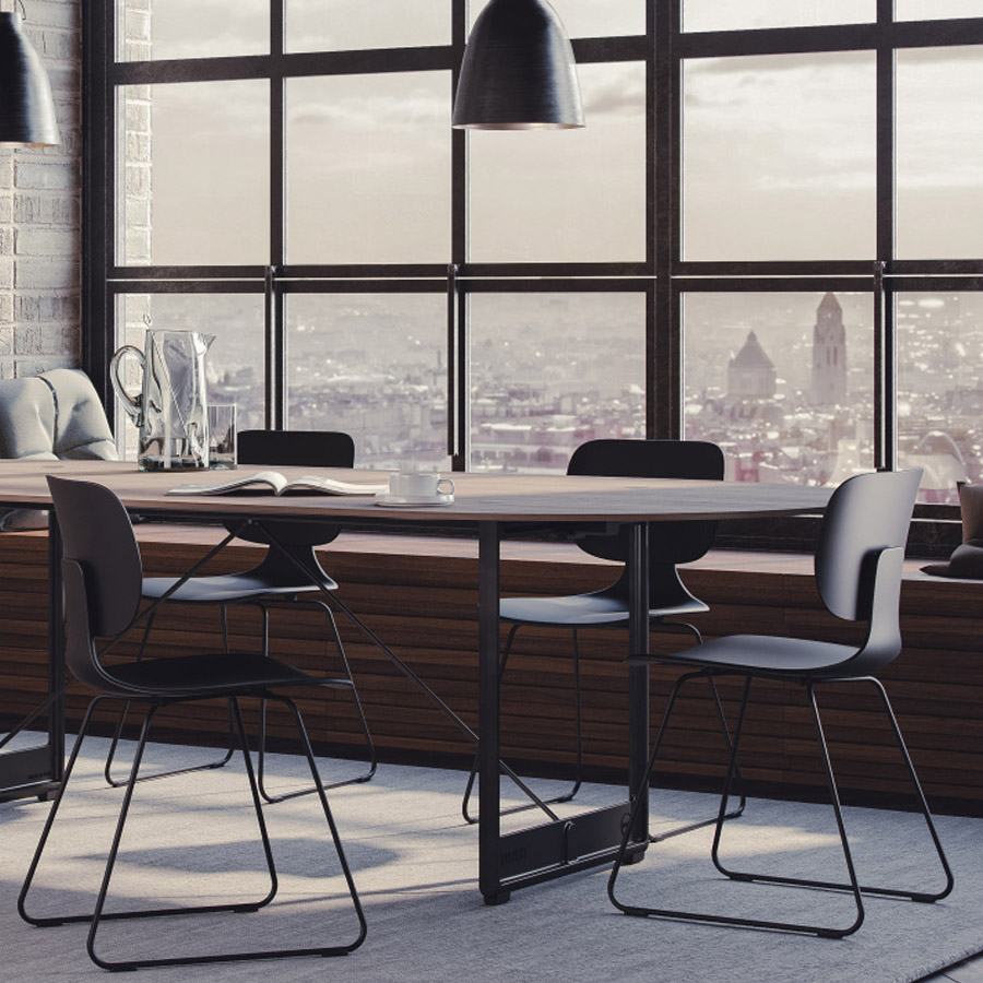 Klöber CoMeet com55 - mit Kufengestell - Beispielbild