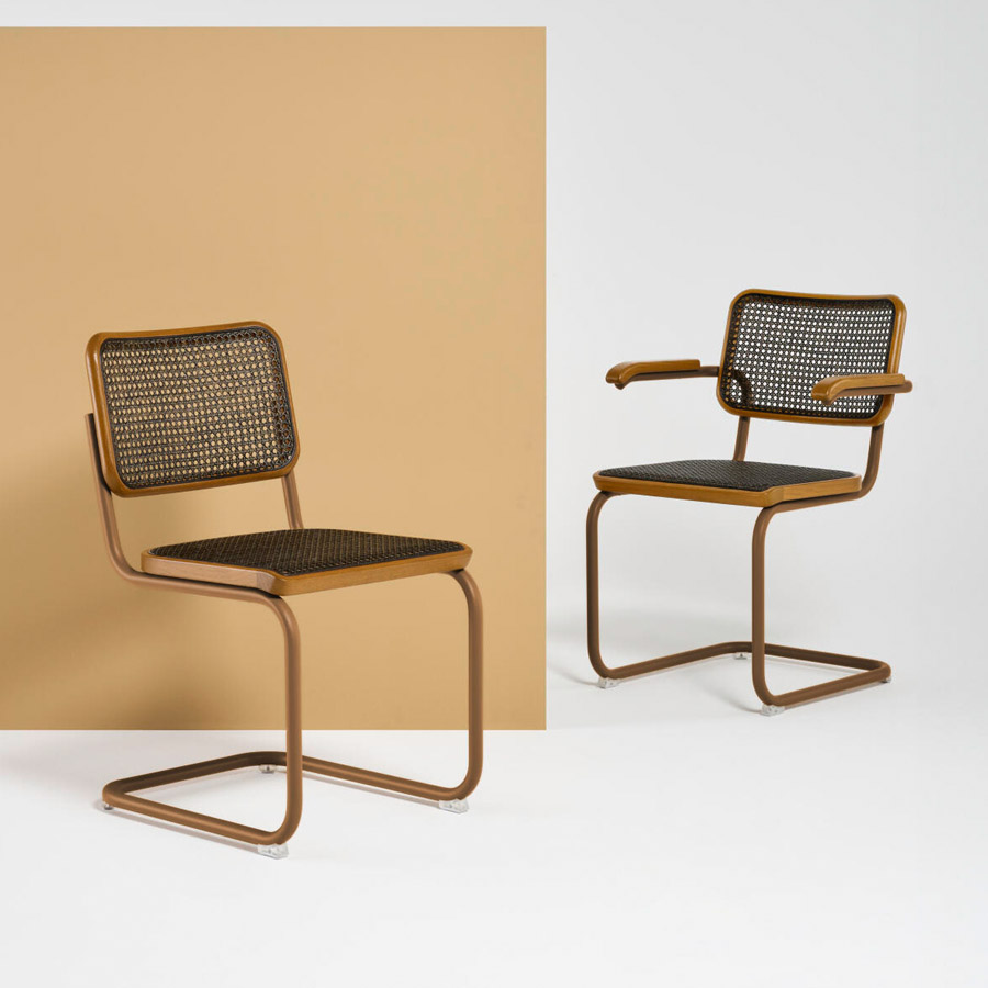 THONET Dark Melange Serie | Amber (Ocker)