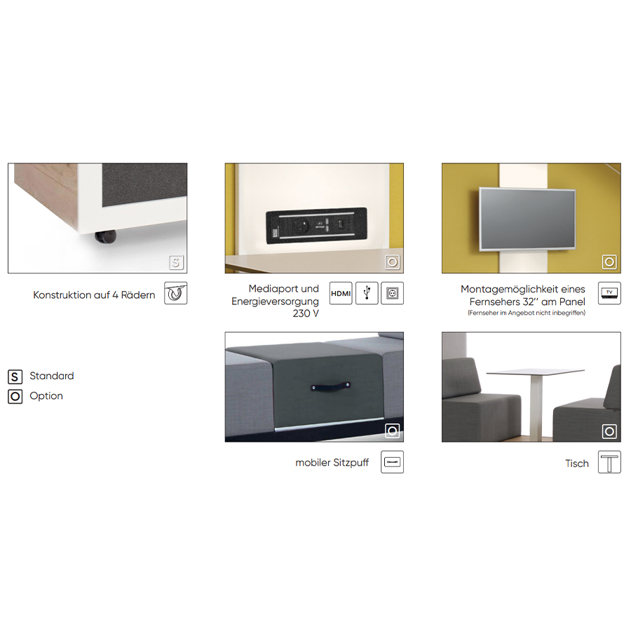 Bejot Treehouse TH2SC Konfigurationen auf Anfrage