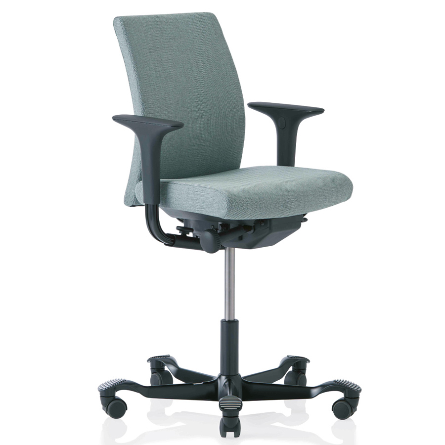 HAG Creed 6004 mit mittelhoher Rückenlehne u. hoher 265er Gasfeder - Re-wool