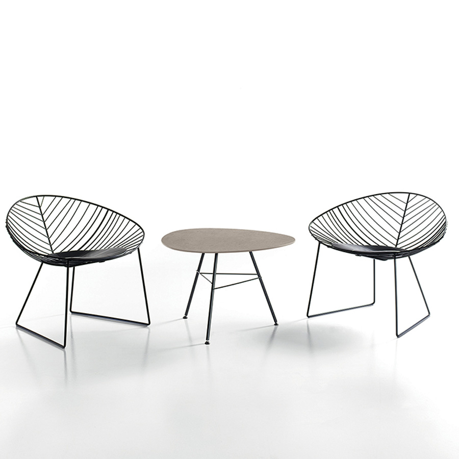 Arper LEAF Sitzkissen 1807 in Farbe mokka