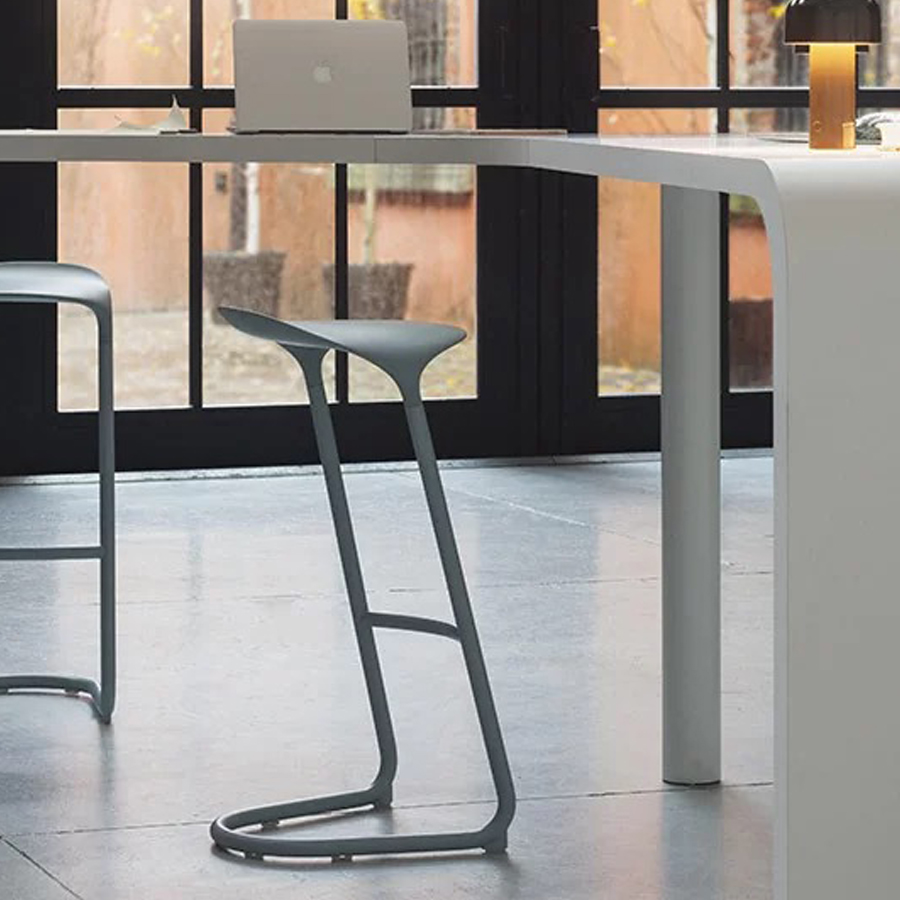 lapalma CROSS Barhocker S452 fixe Höhe 80 cm - Beispielbild