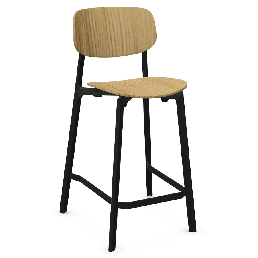 Kristalia COLANDER Hocker europäische Eiche