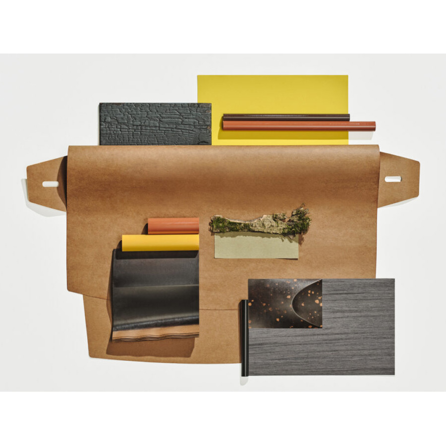 Arper Catifa Carta Materialcollage