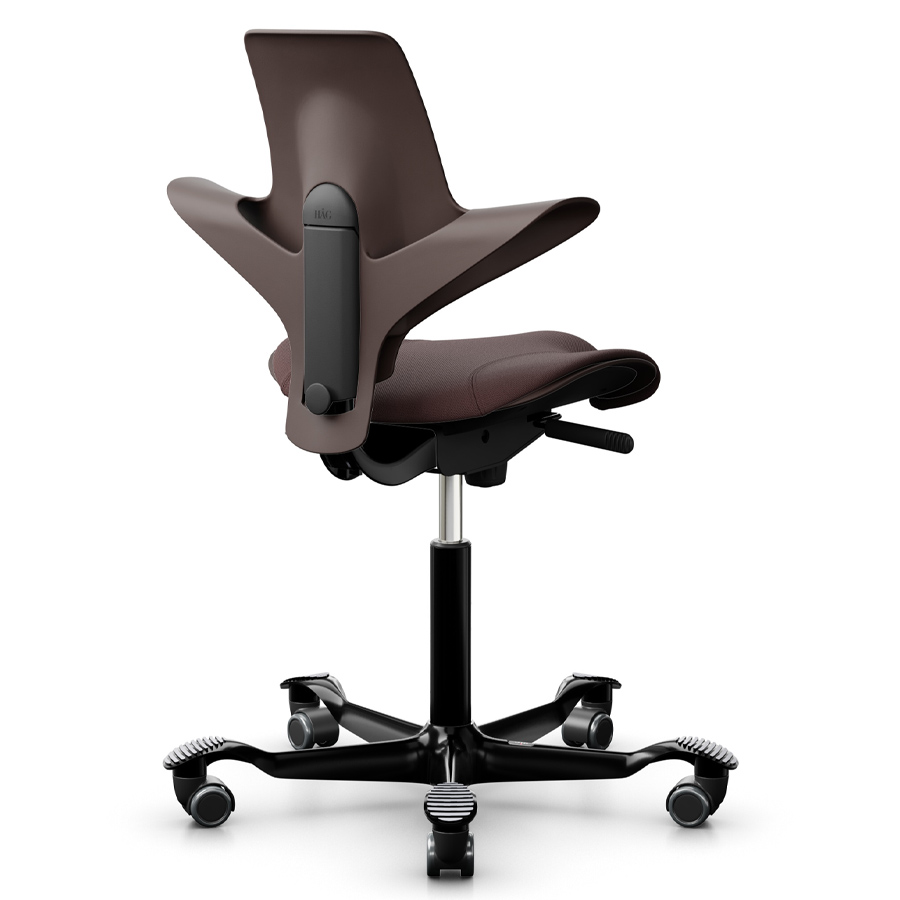 HAG CAPISCO PULS 8020 braun mit Stoff Select chestnut - Gestell schwarz Special Edition