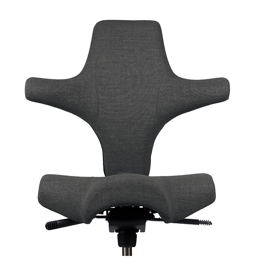 HAG Capisco 8106 mit Stoff Remix dunkelgrau 163