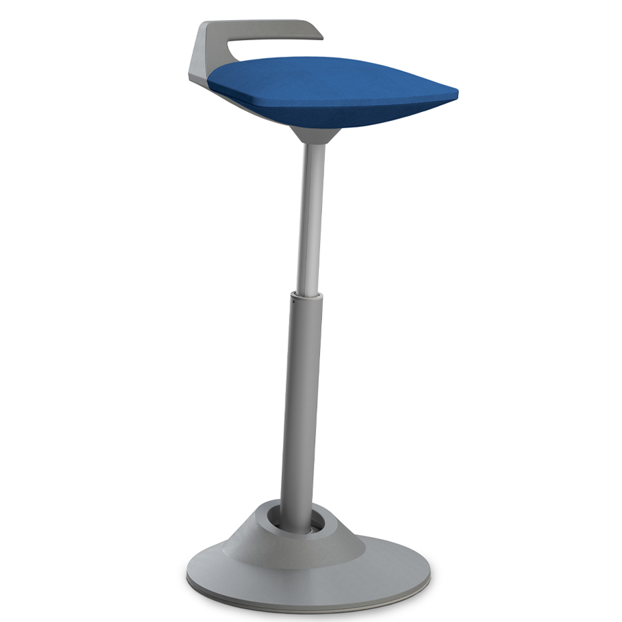 Aeris Muvman Mikrofaser blau High-Feder - Gestell grau