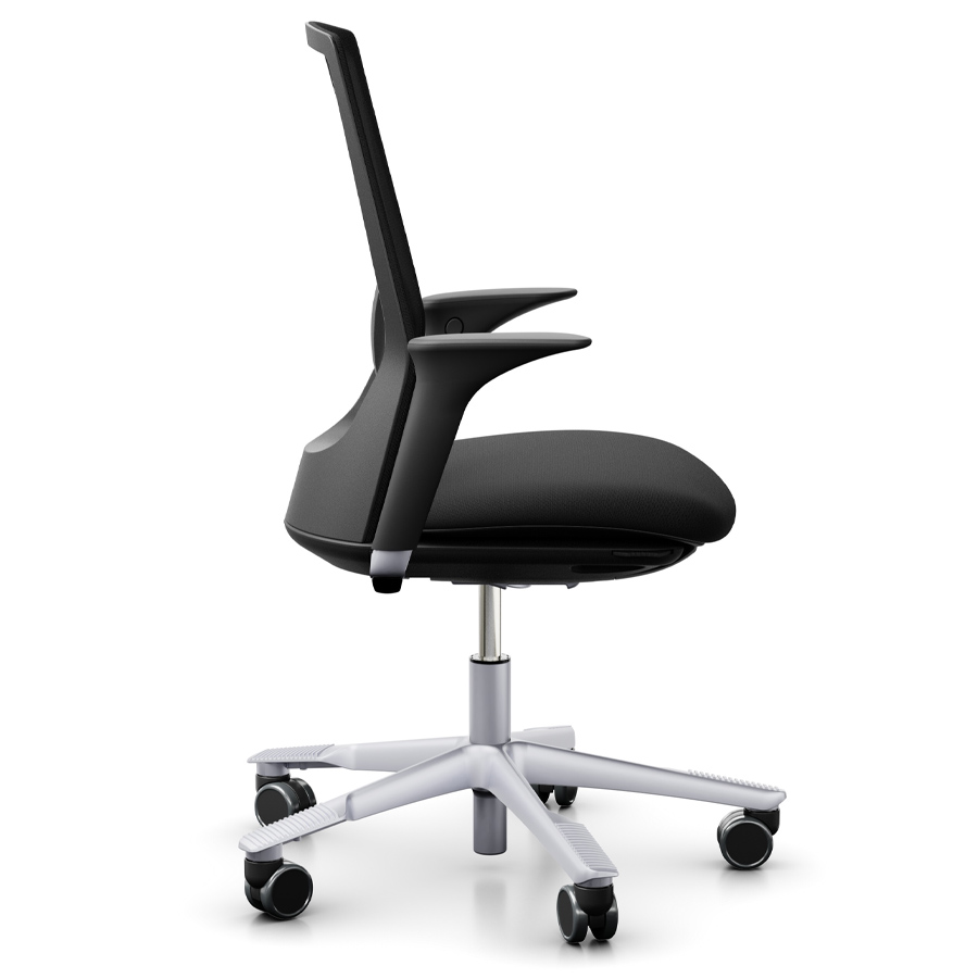 HAG Futu mesh schwarz silber 1100 - Seitenansicht