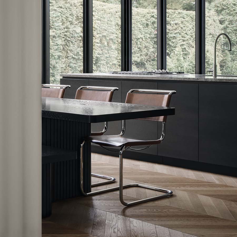 THONET Stahlrohr-Freischwinger S 33/34 - Beispielbild