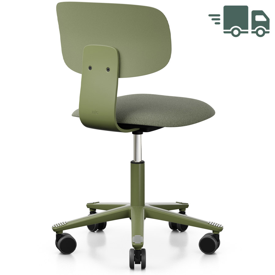 HAG Tion 2140 Bürostuhl Moss Grey - Sitz Stoff Cura - Rückenschale Kunststoff