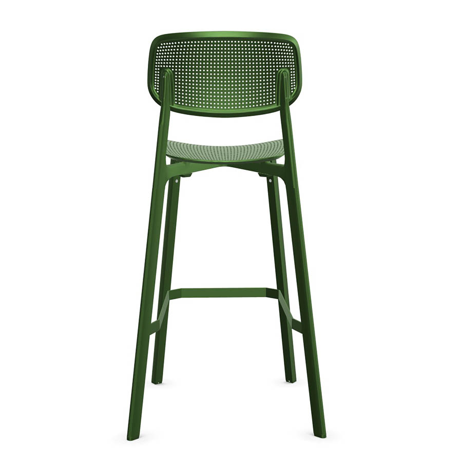 Kristalia COLANDER Barhocker grasgrün Bild 1