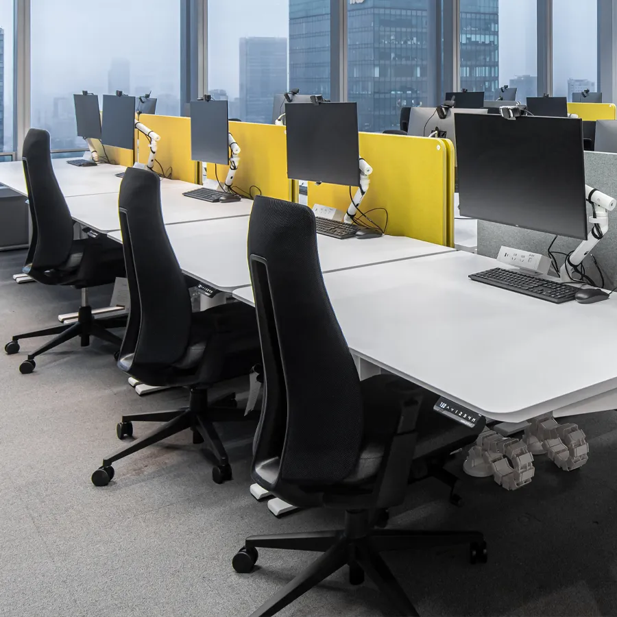 HAWORTH Fern Bürodrehstuhl - Beispielbild schwarz