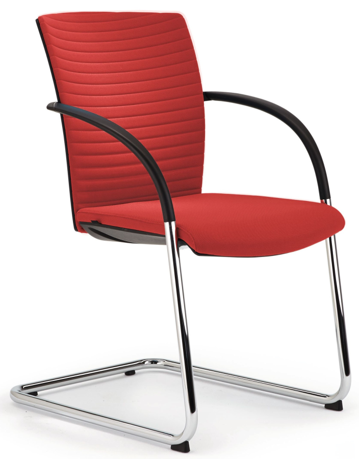 König+Neurath OKAY.II Konferenzstuhl Besucherstuhl mit Polsterrücken geprägt