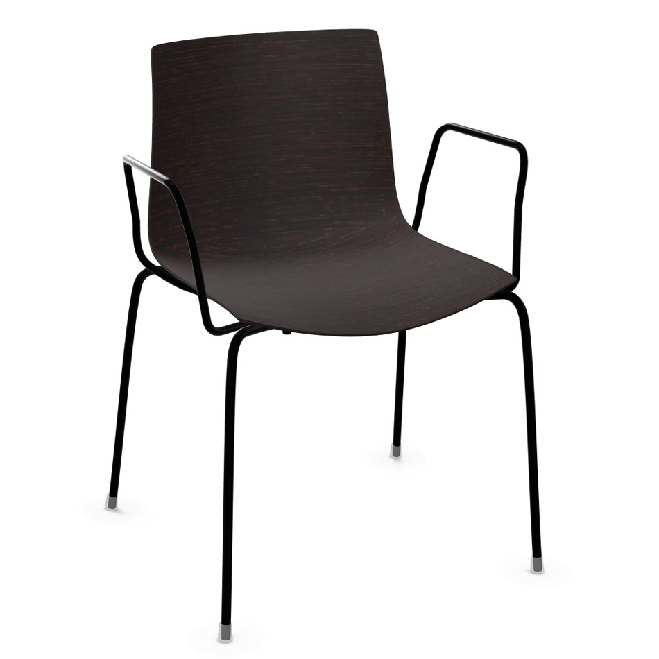 Arper Catifa 46 0351 Holz Wenge gebeizt Vierfuss