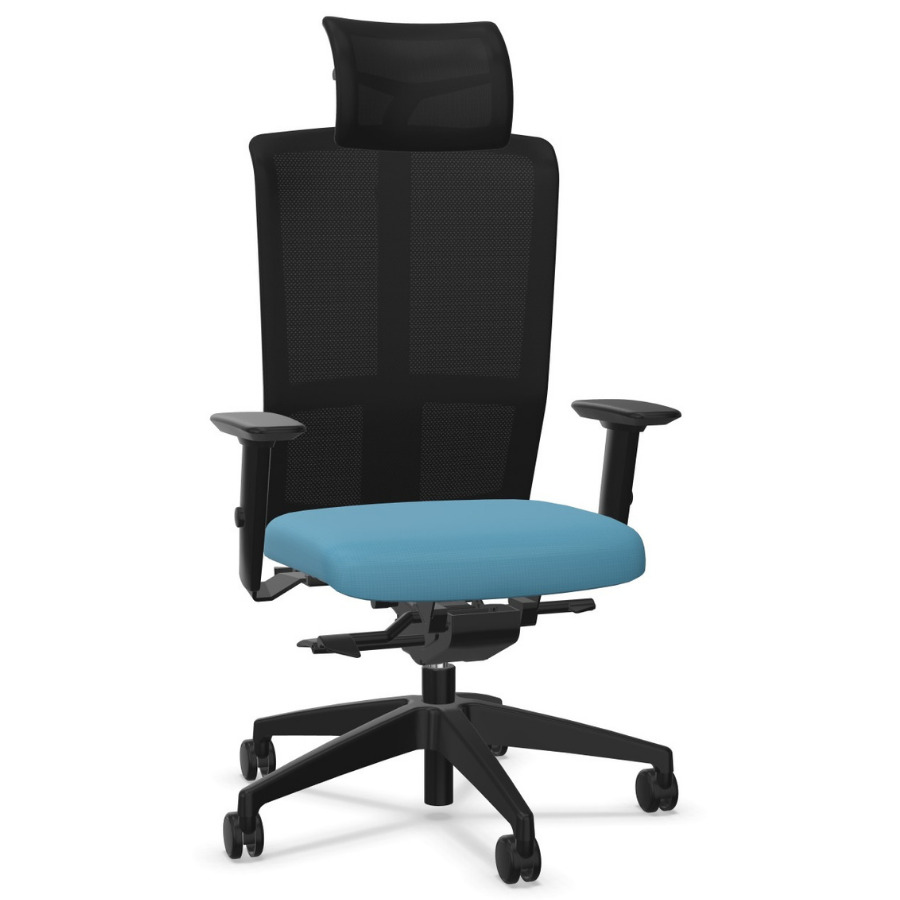 Interstuhl Goal-Air (175G) Bürostuhl Farbe pastellblau