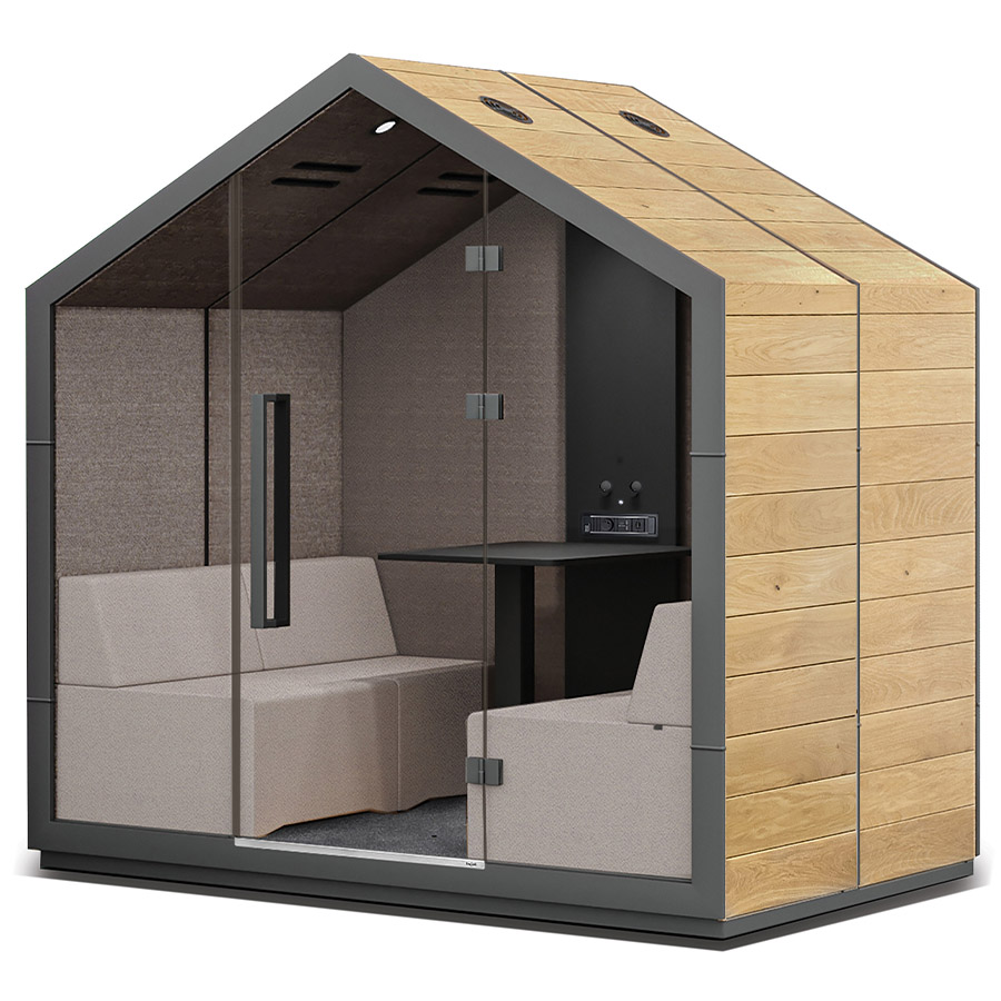 Bejot Treehouse Wood TH4W Akustikkabine in Stoff Fenno 004