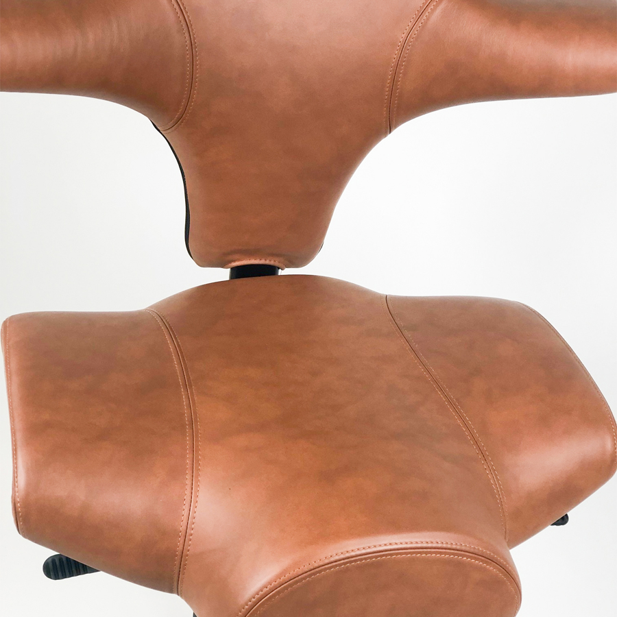 HAG CAPISCO 8106 Lederbezug Sonderleder Natur - Nahaufnahme