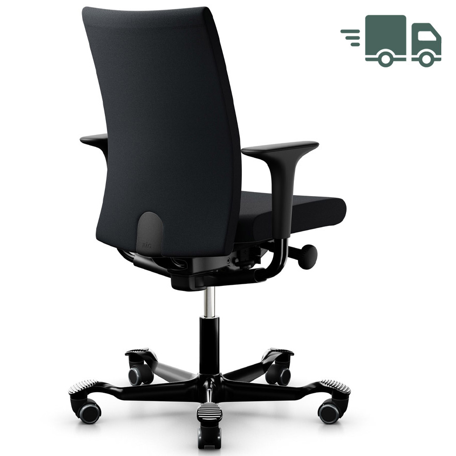 HAG Creed 6006 Bürostuhl schwarz mit hoher Rückenlehne - Bezugsstoff Select